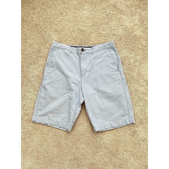 Merona Men’s light blue Sz 30 shorts chino style Preppy10” inseam casual shorts - Picture 1 of 5